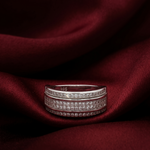 Load image into Gallery viewer, Premium 925 Sterling Silver Full Eternity Ring