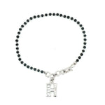 Load image into Gallery viewer, Designer 925 Sterling Silver H Latter Hand Mangalsutra For Women 7 Inch