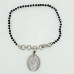 Load image into Gallery viewer, Designer 925 Sterling Silver Hand Mangalsutra For Women