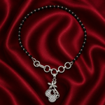 Load image into Gallery viewer, Designer 925 Sterling Silver Hand Mangalsutra For Women