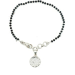 Load image into Gallery viewer, Designer 925 Sterling Silver Hand Mangalsutra For Women 8.5 Inch