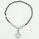 Load image into Gallery viewer, Designer 925 Sterling Silver Hand Mangalsutra For Women