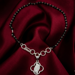 Load image into Gallery viewer, Designer 925 Sterling Silver Hand Mangalsutra For Women