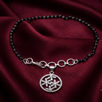 Load image into Gallery viewer, Designer 925 Sterling Silver Hand Mangalsutra For Women 8.5 Inch