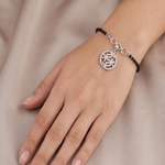 Load image into Gallery viewer, Designer 925 Sterling Silver Hand Mangalsutra For Women 8.5 Inch