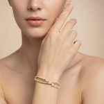 Load image into Gallery viewer, Orbit Nakshatram 925 Sterling Silver Bracelet - Size Adjustable