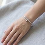 Load image into Gallery viewer, Designer 925 Sterling Silver Women’s Kada Bracelet