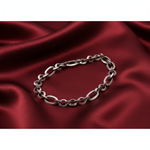 Load image into Gallery viewer, 925 Sterling Silver 7 Inch Men's Rope Bracelet