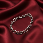 Load image into Gallery viewer, 925 Sterling Silver 7 Inch Men's Rope Bracelet