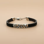 Load image into Gallery viewer, 925 Sterling Silver Belt Men's Rope Bracelet