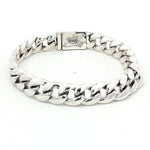 Load image into Gallery viewer, 925 Sterling Silver Cuban Link Bracelet Bold Heavy Chain Design
