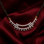 Load image into Gallery viewer, Premium 925 Silver Antique Style Diamond Mangalsutra