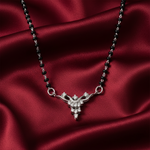 Load image into Gallery viewer, Mangalsutra in 925 Sterling Silver Rhodium Plated 17 inches
