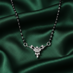 Load image into Gallery viewer, Mangalsutra in 925 Sterling Silver Rhodium Plated 17 inches