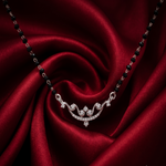 Load image into Gallery viewer, Premium 925 Silver Antique Style Diamond Mangalsutra