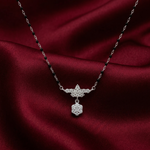 Load image into Gallery viewer, 925 Sterling Silver Classic in Antique Diamond Mangalsutra