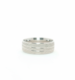 Load image into Gallery viewer, Eternity Band 925 Sterling Silver Men's Ring
