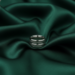 Load image into Gallery viewer, Eternity Band 925 Sterling Silver Men's Ring
