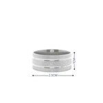 Load image into Gallery viewer, Eternity Band 925 Sterling Silver Men's Ring