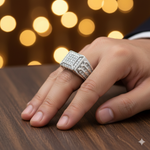 Load image into Gallery viewer, Zeus Limitless 925 Sterling Silver Men's Ring