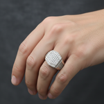 Load image into Gallery viewer, Triad Celtic 3 Tone 925 Sterling Silver Men's Ring