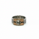 Load image into Gallery viewer, Hand Made Black Horse 925 Sterling Silver Men's Ring