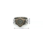 Load image into Gallery viewer, Ring for Men's 92.5 Sterling Silver Elegance