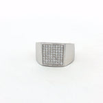 Load image into Gallery viewer, Luxury Style 925 Sterling Silver CZ Cluster Ring for Men