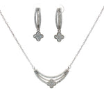 Load image into Gallery viewer, Premium 925 Silver Necklace & Earrings Set for Women