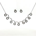 Load image into Gallery viewer, Premium 925 Silver Necklace & Earrings Set for Women