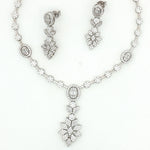 Load image into Gallery viewer, Premium 925 Silver Necklace & Earrings Set for Women