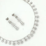 Load image into Gallery viewer, Elegant 925 Sterling Silver Necklace & Earring Set