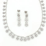 Load image into Gallery viewer, Elegant 925 Sterling Silver Necklace & Earring Set
