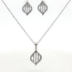 Load image into Gallery viewer, Premium 925 Silver Necklace & Earrings Set for Women