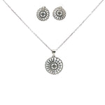Load image into Gallery viewer, Premium 925 Silver Necklace & Earrings Set for Women