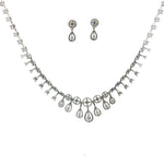 Load image into Gallery viewer, Premium 925 Silver Necklace & Earrings Set for Women