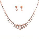 Load image into Gallery viewer, Premium 925 Silver Necklace & Earrings Set for Women