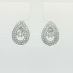 Load image into Gallery viewer, Pear Shape Timeless 925 Silver Necklace & Earrings Set for Women