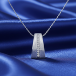 Load image into Gallery viewer, Mahogany 925 Sterling Silver Pendant with chain (Chain length 18 inches)