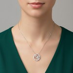 Load image into Gallery viewer, Yuva Freedom 925 Silver Pendant with Chain