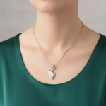 Load image into Gallery viewer, Yuva Dresden 925 Silver Pendant with Chain