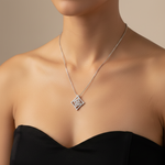 Load image into Gallery viewer, Yuva kaleido 925 Silver Pendant with Chain