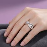 Load image into Gallery viewer, Infinity Love 925 Sterling Silver Ring