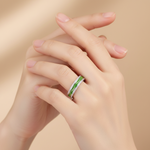 Load image into Gallery viewer, Eternal Enamel 925 Sterling Silver Ring