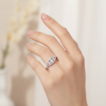 Load image into Gallery viewer, Shubham Trinity 925 Sterling Silver Ring.