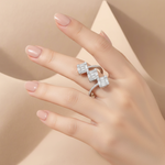 Load image into Gallery viewer, Eternal Bliss Mia 925 Sterling Silver Ring