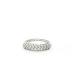 Load image into Gallery viewer, 925 Sterling Silver Floral Cluster Zircon Ring for Women