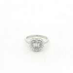 Load image into Gallery viewer, Elegant 925 Sterling Silver Heart Shape Diamond Ring For Women