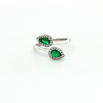 Load image into Gallery viewer, Royal Pear Shape 925 Sterling Silver Ring