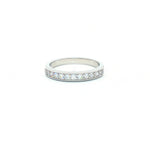 Load image into Gallery viewer, 925 Sterling Silver CZ Stone Studded Band Ring for Women
